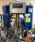 Used Rosenmund Filter Dryer, 0.3 Square Meter. 316L Stainless steel construction, internal rated 50 psi & Full Vacuum at 350 degrees F. 304 Stainless steel jacket rated 90 psi & Full Vacuum at 350 de...