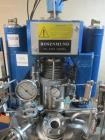 Used Rosenmund Filter Dryer, 0.25 Square Meter, Hastelloy C22. Internal rated 50 psi & Full Vacuum at 350 degrees F. 304 Stainless steel jacket rated 90 psi & Full Vacuum at 350 degrees F. Manual dis...