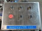 Used Rosenmund Filter Dryer, 0.25 Square Meter, Hastelloy C22. Internal rated 50 psi & Full Vacuum at 350 degrees F. 304 Stainless steel jacket rated 90 psi & Full Vacuum at 350 degrees F. Manual dis...