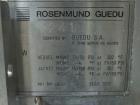 Used Rosenmund Geudu Nutsche Filter Dryer, 0.3 Square Meter, 316L Stainless Steel. Internal rated 50 psi & Full Vacuum at 302 degrees F. 316L Stainless steel jacket rated 150 psi & Full Vacuum at 302...