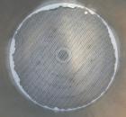 Used Sparkler Manual Nutsche Filter, model 18'', 316 stainless steel. Vessel 20'' diameter x 20'' deep, dished clamp on top, dished bottom, rated 60 psi at 350 deg F. Removable inner chamber with bot...