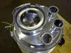 Used Sweco Pharmasep Lab Filter Dryer, Model PH12, 316 Stainless Steel.