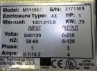 Used Sweco Pharmasep Lab Filter Dryer, Model PH12, 316 Stainless Steel.
