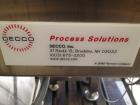 Used- Sweco PharmASep Vibro-Energy Filter Dryer. Nutsche Type Filter