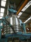 Used Tournaire Pilote 300 L Stirred Extractor / Filter.  Maximum capacity 300 liters, filter diameter 680 mm, tilting bottom, hydraulic motor, lifting system, steel heat exchanger, control panel incl...