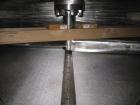 Used 2.6 sq meter ZWAG agitated nutsche filter, stainless steel construction, 1800 liter capacity vessel, rated 2 bar at 100 C internal, jacketed for 6 bar at 100 C, hydraulically operated agitator a...