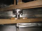Used 2.6 sq meter ZWAG agitated nutsche filter, stainless steel construction, 1800 liter capacity vessel, rated 2 bar at 100 C internal, jacketed for 6 bar at 100 C, hydraulically operated agitator a...