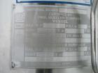 Used Zwag Nutsche Filter, 0.3 Square Meter. Hastelloy C276 product contact surfaces. Internal rated 50 psi & Full Vacuum at 302 degrees F. 304 Stainless steel jacket rated 150 psi at 302 degrees F. N...