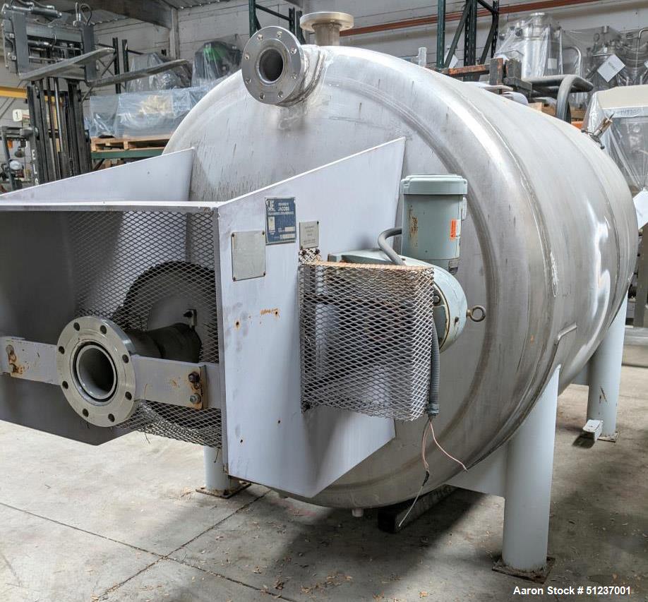Used United States Filter Horizontal Pressure Leaf Filter