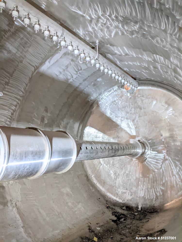 Used United States Filter Horizontal Pressure Leaf Filter