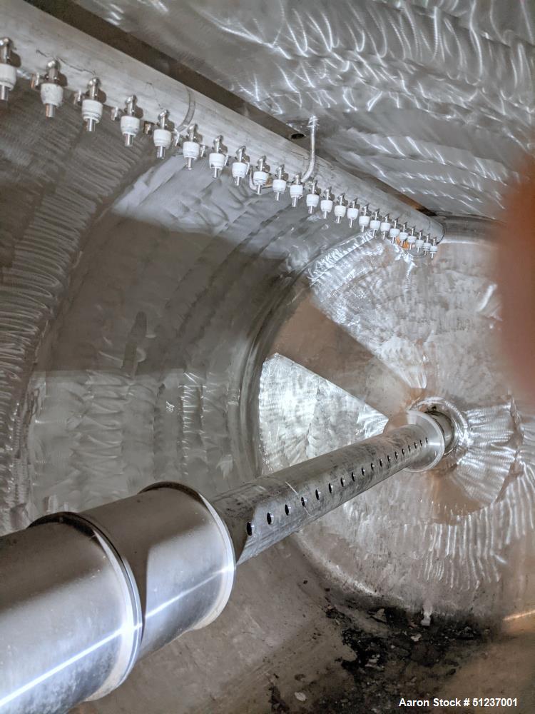 Used United States Filter Horizontal Pressure Leaf Filter