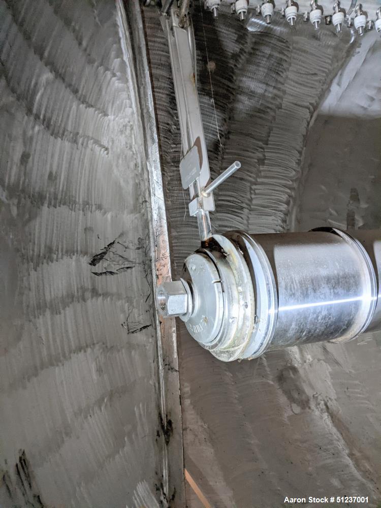 Used United States Filter Horizontal Pressure Leaf Filter