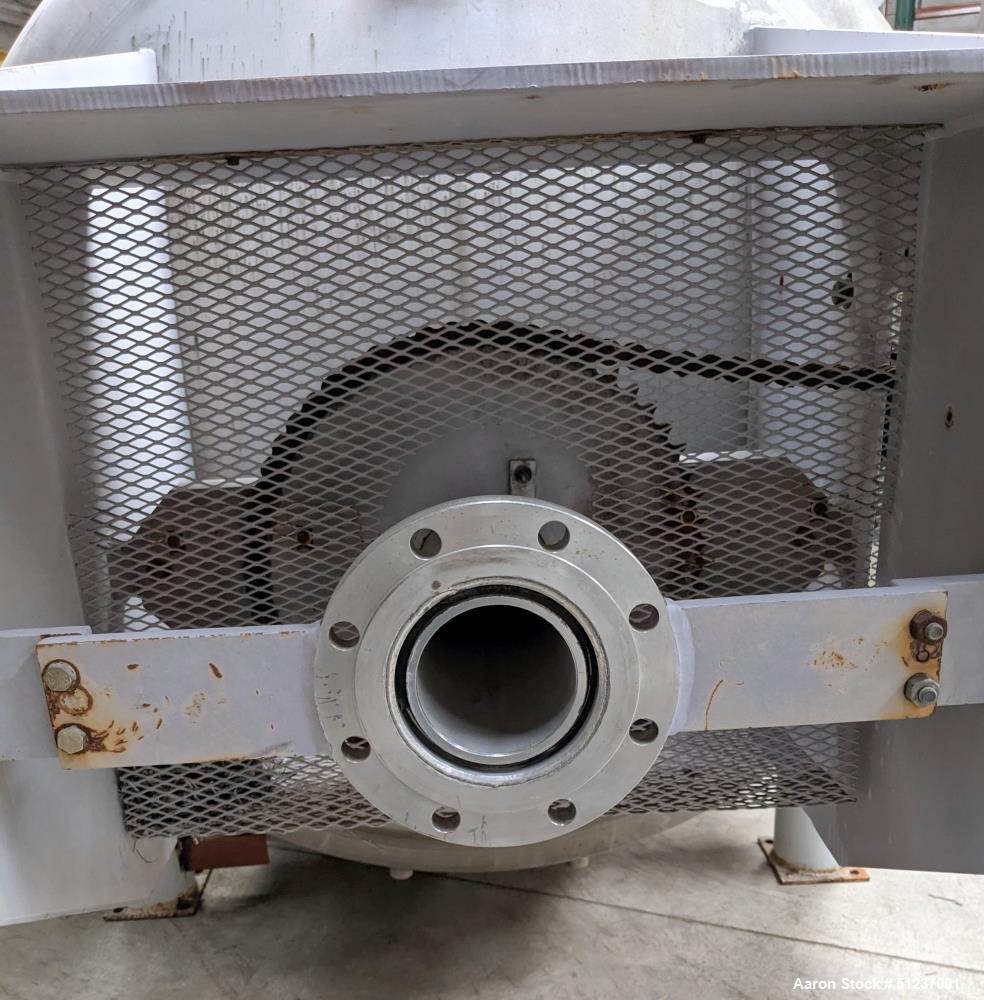 Used United States Filter Horizontal Pressure Leaf Filter