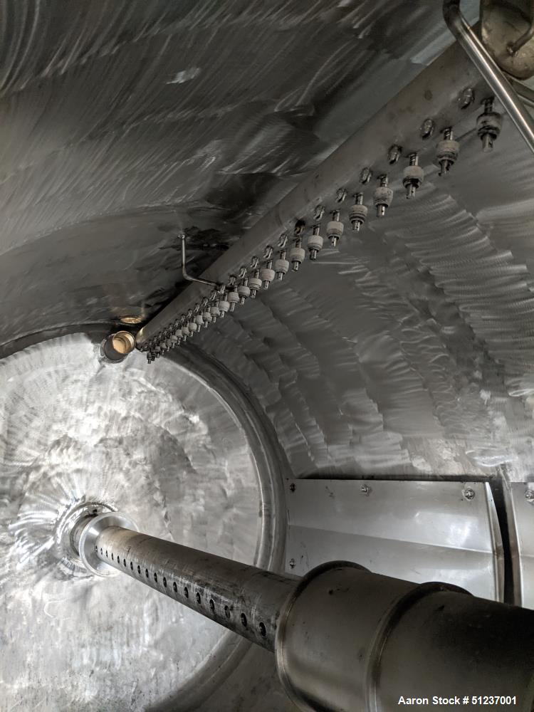Used United States Filter Horizontal Pressure Leaf Filter