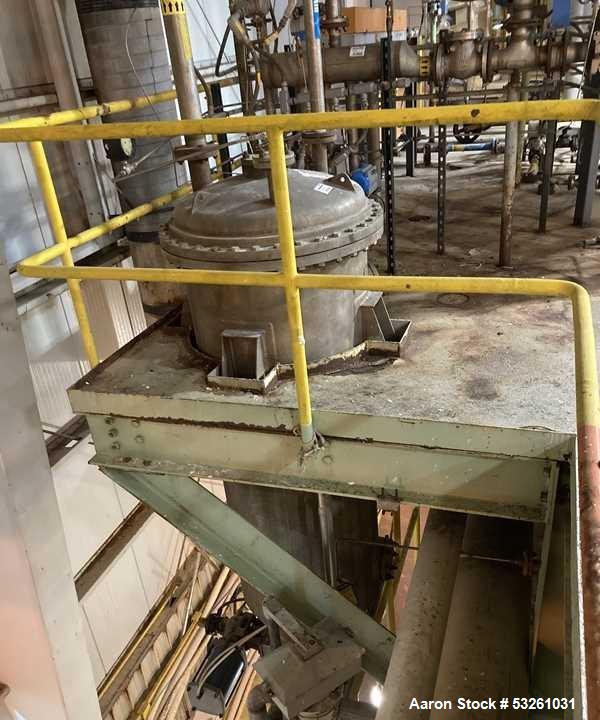 Used DrM Dr. Mueller AG Fundabac Pressure Funda Filter – 222 Sq. Ft. 316L Stainless Steel Candle Filter System