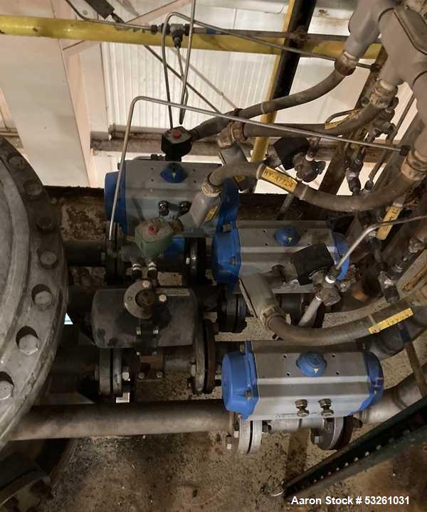 Used DrM Dr. Mueller AG Fundabac Pressure Funda Filter – 222 Sq. Ft. 316L Stainless Steel Candle Filter System