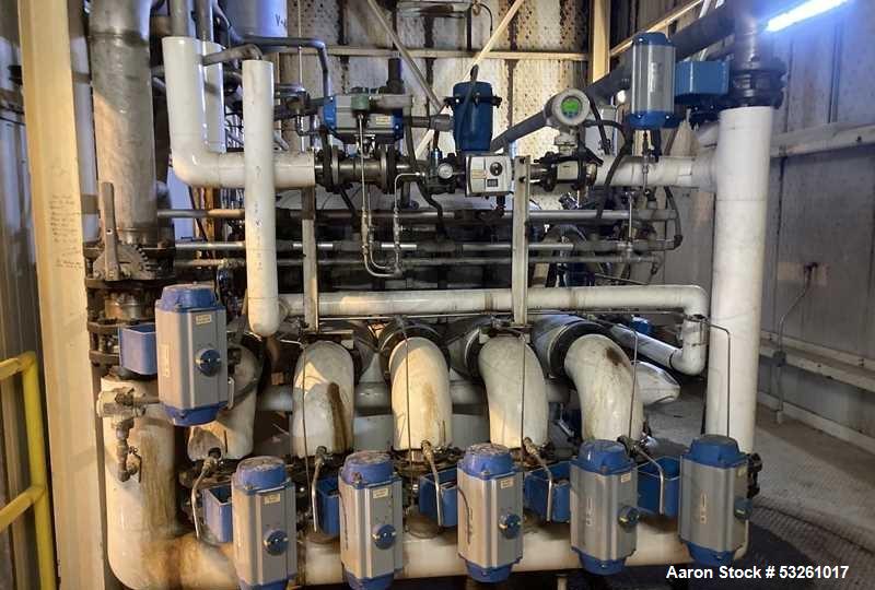 Used Amafilter Cricket 1600D-72.1/2000-80 316L Stainless Steel Pressure Filter System with Buffer Tank