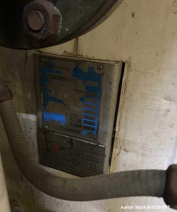 Used Amafilter Cricket 1600D-72.1/2000-80 316L Stainless Steel Pressure Filter System with Buffer Tank