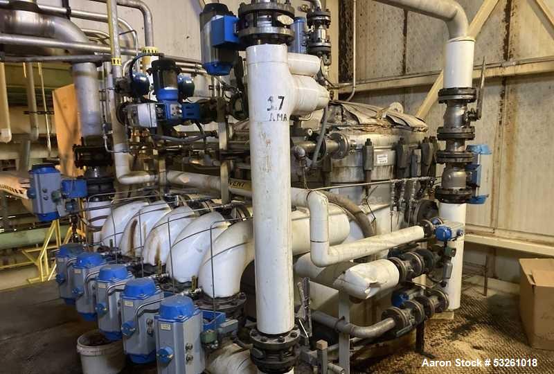 Used Amafilter Cricket 316L Stainless Steel Pressure Filtration System with ASME Buffer Tank