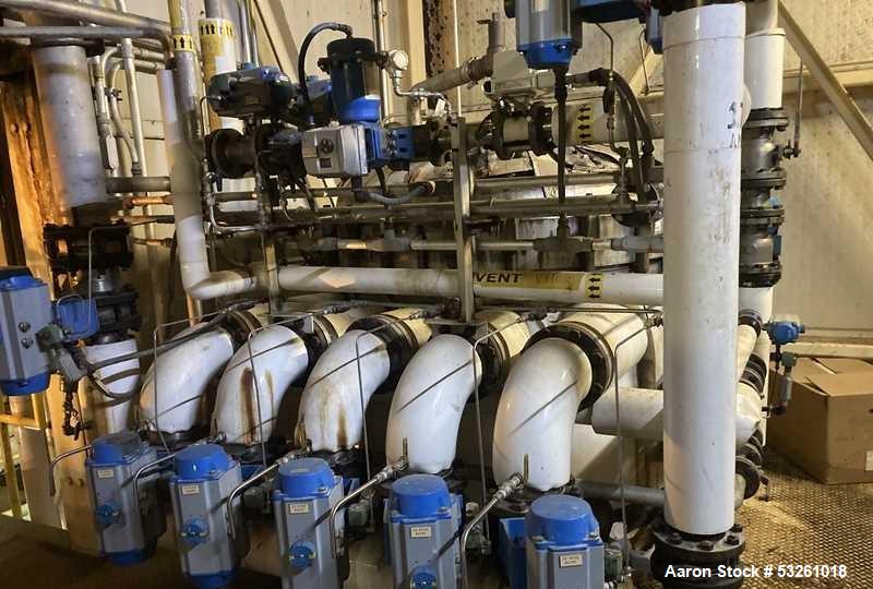 Used Amafilter Cricket 316L Stainless Steel Pressure Filtration System with ASME Buffer Tank