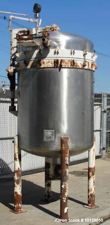 Used Ametek Niagara 316 Stainless Steel Vertical Pressure Leaf Filter – 342 Sq Ft