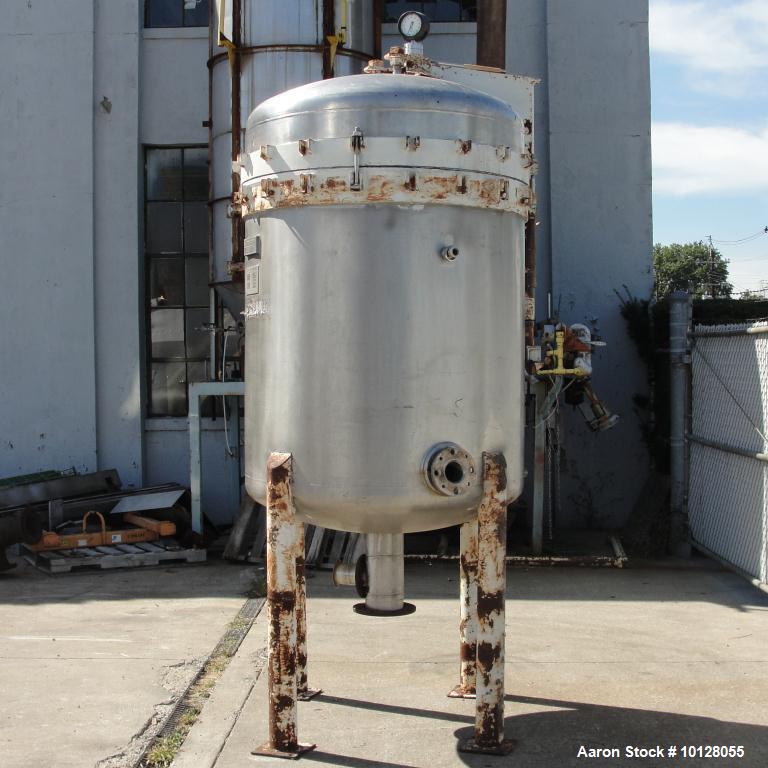 Used- Ametek Inc. Niagara Filters Stainless Steel Vertical Pressure Leaf Filter