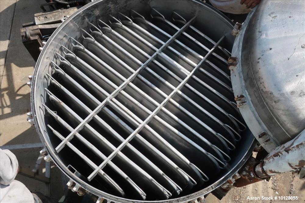 Used Ametek Niagara 316 Stainless Steel Vertical Pressure Leaf Filter – 342 Sq Ft