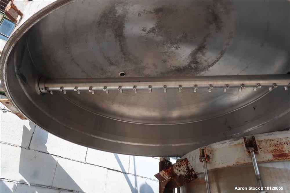 Used Ametek Niagara 316 Stainless Steel Vertical Pressure Leaf Filter – 342 Sq Ft