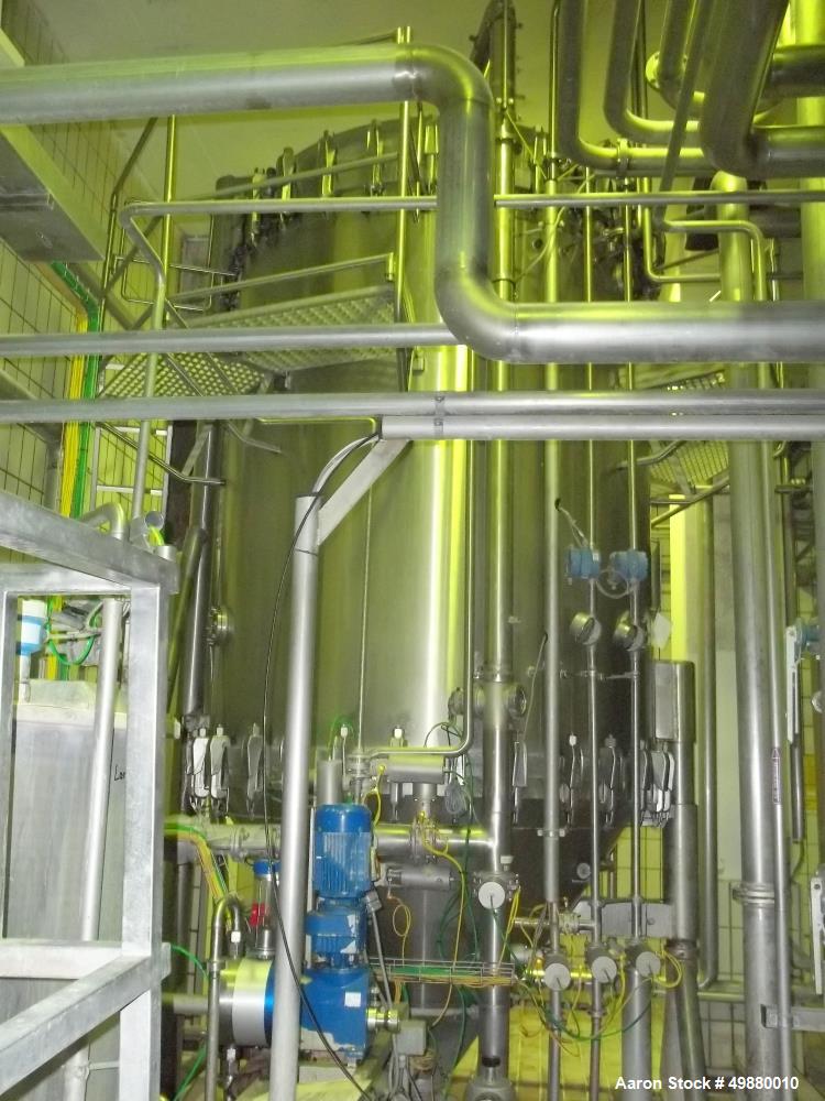 Used Filtrox Werke AG Kieselgur" Filtration System, Type F.Mr. St 2000