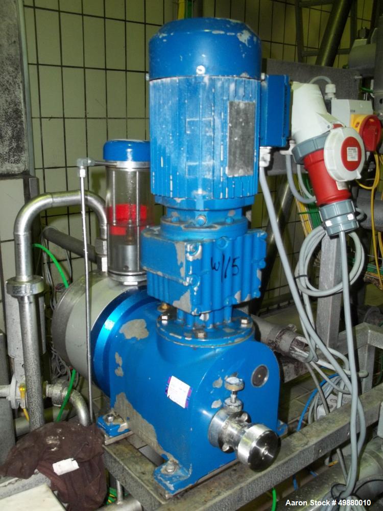 Used Filtrox Werke AG Kieselgur" Filtration System, Type F.Mr. St 2000