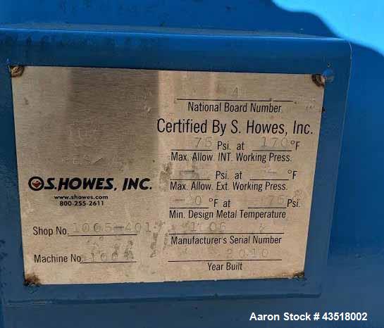 Used- S. Howes Pressure Leaf Filter