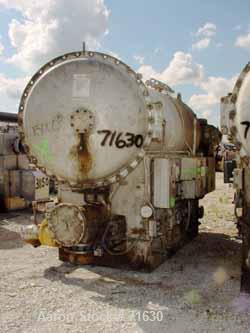 USED:Idrex Rotojet filter, model VFBD-600. 304 stainless steelconstruction, 600 sq ft filter area. (27) 48" diameter verticalmounted filtration screens on a horizontal shaft, feed rate approx15,000 p...