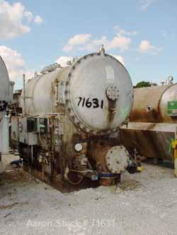USED:Idrex Rotojet filter, model VFBD-600. 304 stainless steelconstruction, 600 sq ft filter area. (27) 48" diameter verticalmounted filtration screens on a horizontal shaft, feed rate approx15,000 p...