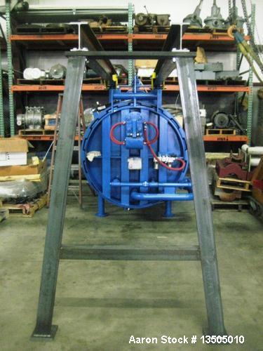 Used- Rebuilt Industrial Pressure Leaf Filter, Model D
