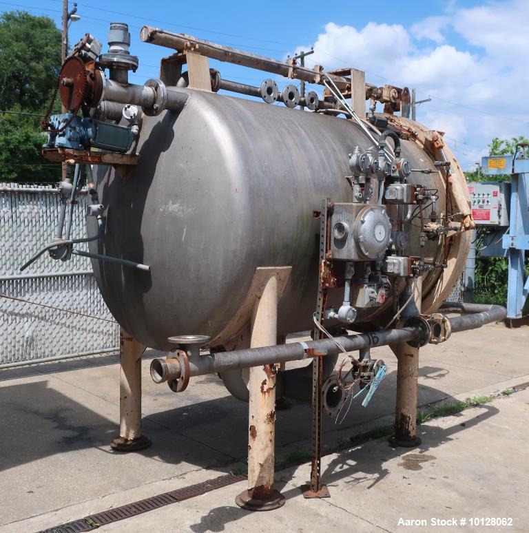 Used Industrial Filter & Pump Vertical Leaf Filter – 500 Sq Ft, 304 Stainless Steel