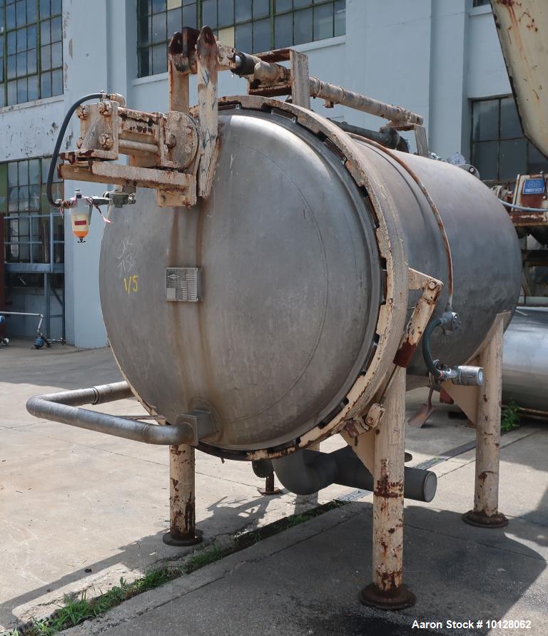 Used Industrial Filter & Pump Vertical Leaf Filter – 500 Sq Ft, 304 Stainless Steel