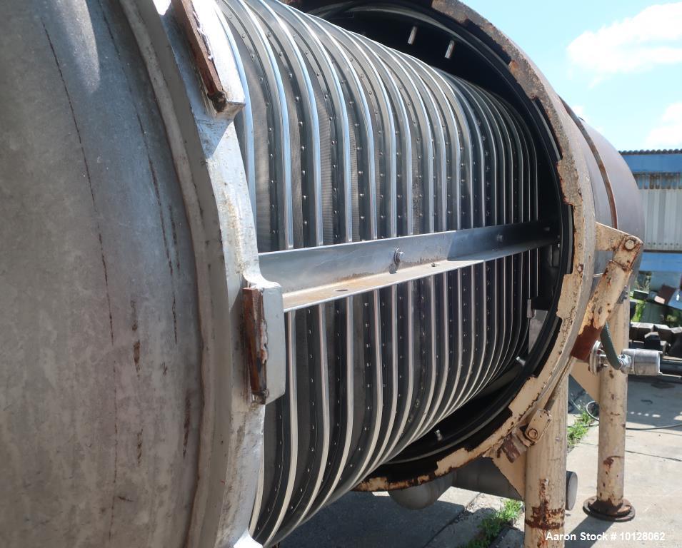 Used Industrial Filter & Pump Vertical Leaf Filter – 500 Sq Ft, 304 Stainless Steel