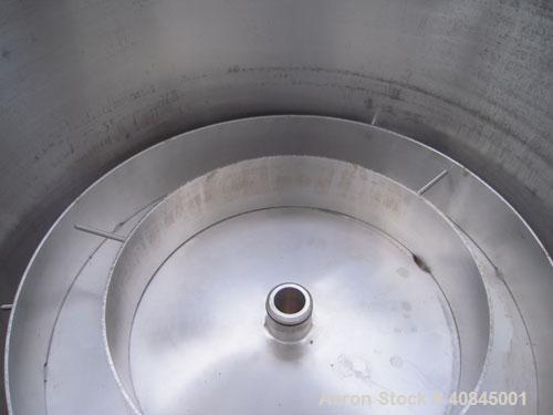 Used Ketema Niagara Batch-Miser Horizontal Plate Filter, model 33-12-S, 316 stainless steel. 74.44 square feet filter area, 5.43 cubic feet cake capacity. Vertical carbon steel lined tank with 316 st...