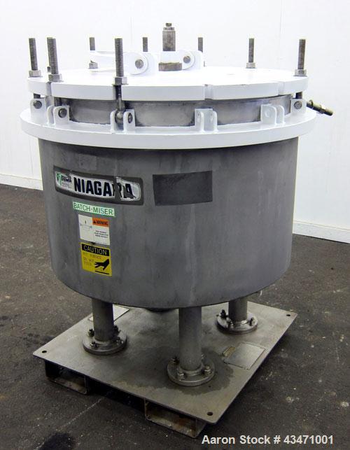 Used Ketema Niagara Batch-Miser Horizontal Plate Filter, Model 33-8D-SJ