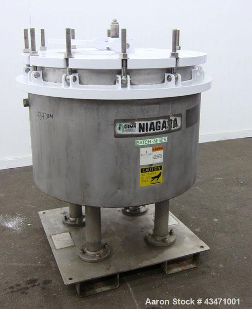 Used Ketema Niagara Batch-Miser Horizontal Plate Filter, Model 33-8D-SJ