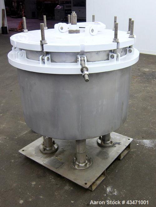 Used Ketema Niagara Batch-Miser Horizontal Plate Filter, Model 33-8D-SJ