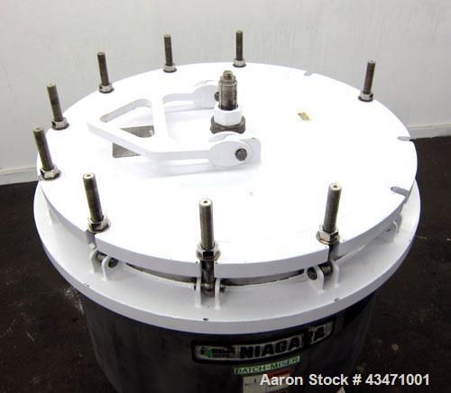 Used Ketema Niagara Batch-Miser Horizontal Plate Filter, Model 33-8D-SJ