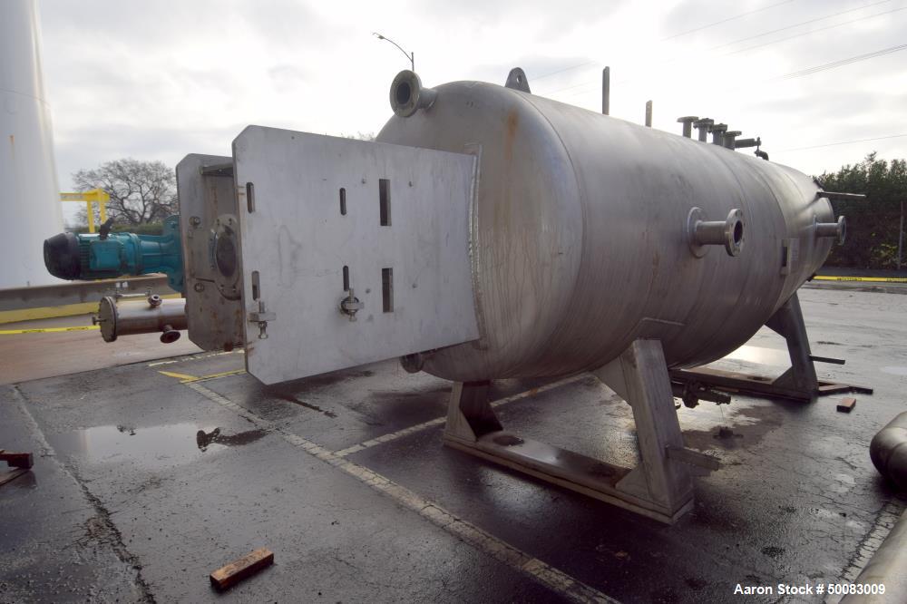 Used LFC Lochem Roto Jet Wet Cake Discharge Filter, Approximate 990 Square Feet Filter Area, Model RJWCD 92/1200/44 DC, Duplex Stainless Steel. Approximate (44) 1200mm (47.2") diameter vertical filte...