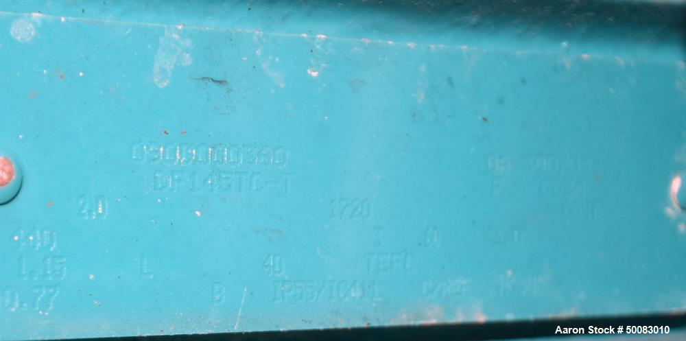Used AMA Filter Group LFC Lochem Roto Jet Wet Cake Discharge Filter, Approximate 990 Square Feet Filter Area, Model RJWCD 92/1200/44 DC, 316L Stainless Steel. Approximate (44) 1200mm (47.2") diameter...