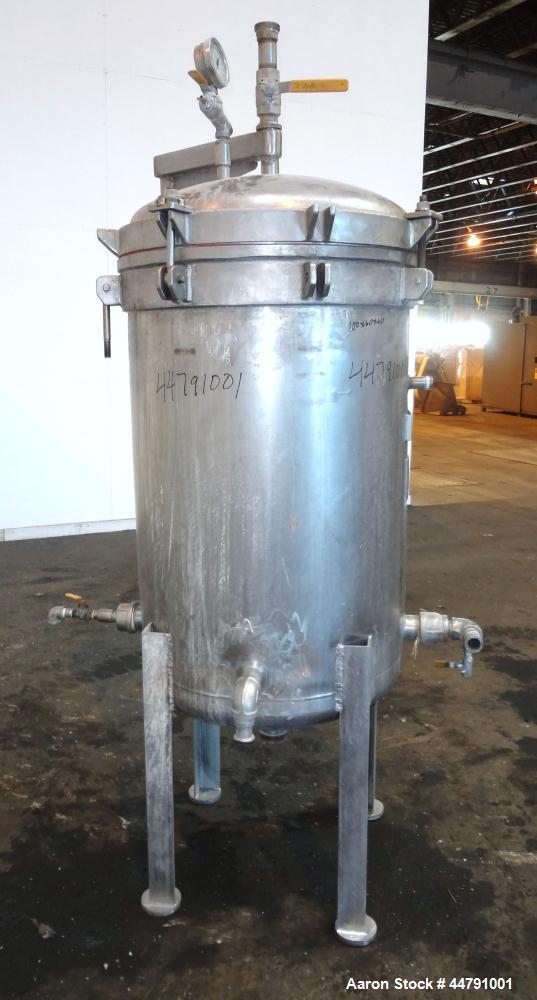 Used Stainless Steel Niagra Vertical Plate Filter, Model 110-20