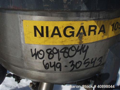 Used Niagara Horizontal Plate Filter, Model 18-4-D
