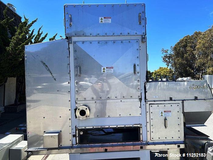 Used Oberlin Model OBF12 Automatic Pressure Filter System – 12 Sq. Ft., 45 PSI