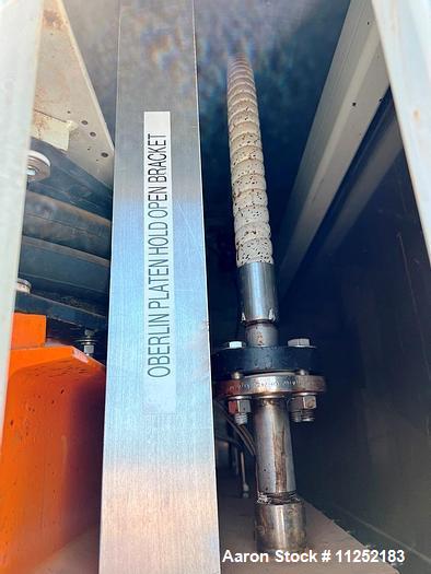 Used Oberlin Model OBF12 Automatic Pressure Filter System – 12 Sq. Ft., 45 PSI