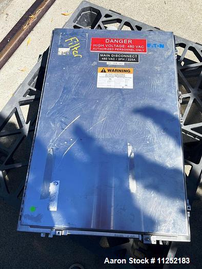 Used Oberlin Model OBF12 Automatic Pressure Filter System – 12 Sq. Ft., 45 PSI