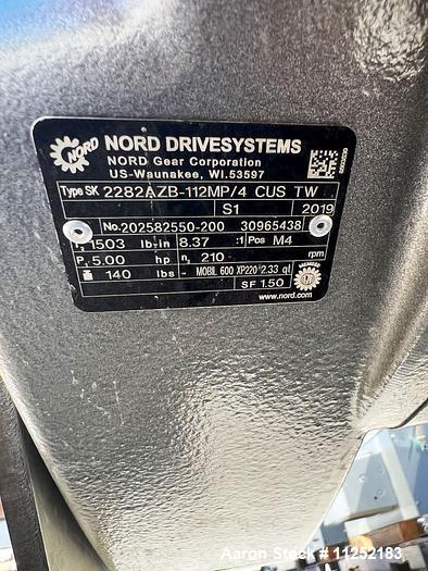 Used Oberlin Model OBF12 Automatic Pressure Filter System – 12 Sq. Ft., 45 PSI